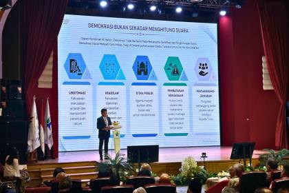 Yusril tegaskan Indonesia perlu etika peradaban dan kedaulatan bangsa