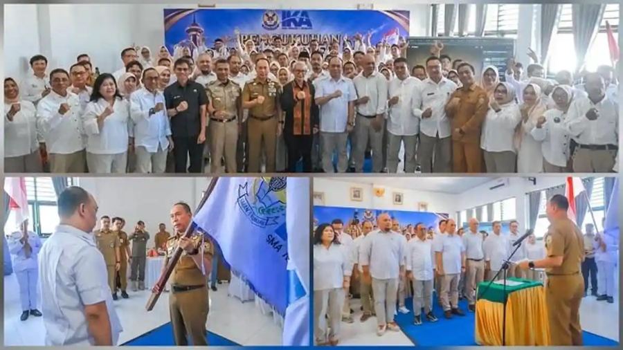 ASR Lantik Pengurus IKA SMAN 1 Kendari: Ketua KONI Sultra Didampingi Kadis PUPR, Pengusaha, Dosen