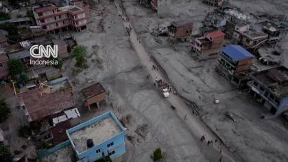 Korban Tewas Banjir Nepal Tembus 682 Orang, Ribuan Masih Hilang