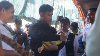 Gibran Minta RS Siap Tangani Korban Karhutla di Banjarbaru