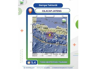 BPBD Cilacap pantau dampak gempa M5,4 yang dirasakan warga