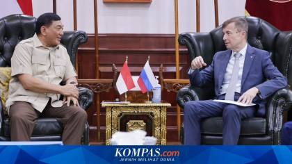 Dubes Rusia Temui Menhan Sjafrie Saat Prabowo Penuhi Undangan Putin