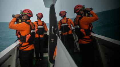 Update Pencarian 5 Jurnalis Hilang di Selat Sunda