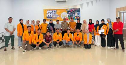Mahasiswa KKN UHO Gabungan 4 Fakultas Mengabdi untuk Masyarakat Lalombaa-Kolaka