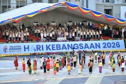 Pawai dan parade meriahkan peringatan Hari Kebangsaan Ke-69 Malaysia