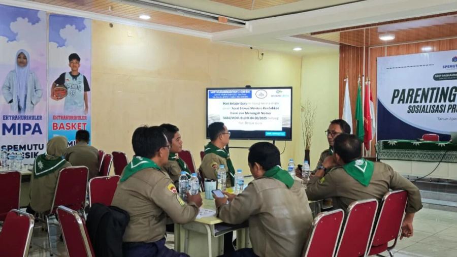 Spemutu Kembali Gelar Upgrading Guru, Perkuat MGMP Internal sebagai Ruang Kolaborasi dan Inovasi Pembelajaran