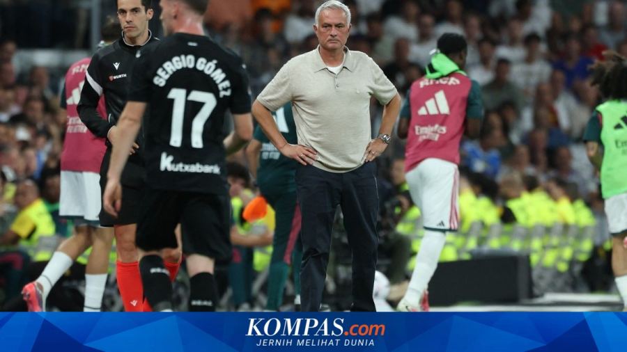 Skor Real Madrid Vs Real Sociedad 4-1, Kata-kata Mourinho Usai Kembali ke Bernabeu