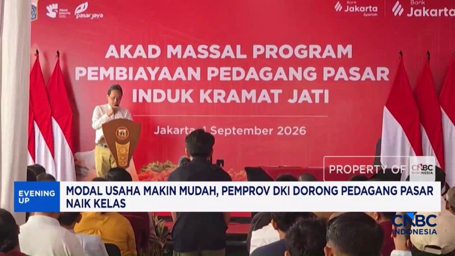 Video: Pemprov DKI Dorong Pedagang Pasar Naik Kelas