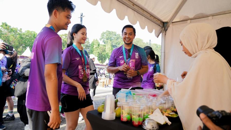 Dukung Ekonomi Lokal, Amartha 10X Run 2026 Gaet Puluhan UMKM