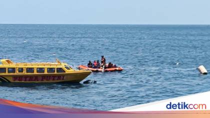 Longboat Bawa 4 Orang Terbalik Saat Mancing di Ternate, 1 Tewas-1 Hilang