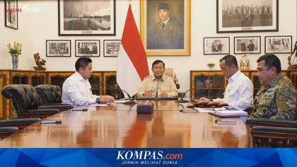 Prabowo Minta Anggaran Mitigasi Bencana Ditambah Signifikan