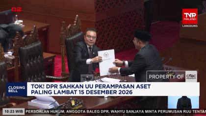 Tok! DPR Sahkan UU Perampasan Aset Paling Lambat 15 Desember 2026