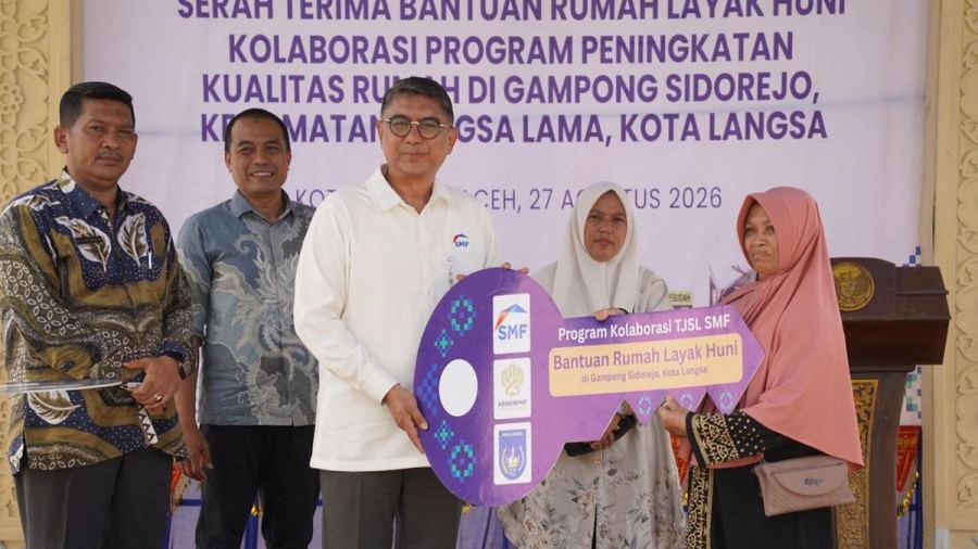 SMF Renovasi 18 Rumah Jadi Layak Huni Di Kawasan Kumuh Kota Langsa