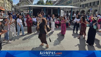 Sate, Bakso hingga Cendol Ramaikan Festival Indonesia di Swiss