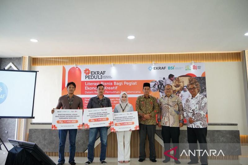 Kemenekraf gandeng BSI beri literasi bisnis pelaku ekraf Aceh Tamiang