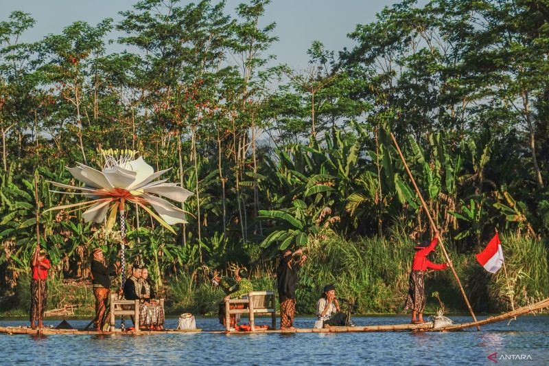 Ritual manten gethek dalam Bisik Serayu Festival 2026