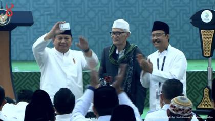 Reaksi Prabowo Setelah Jadi 'Anggota Seumur Hidup' NU: Ini Luar Biasa