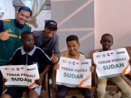 Gandeng Donatur Indonesia, WIZ Mesir Bantu Warga Sudan di Sitta Oktober
