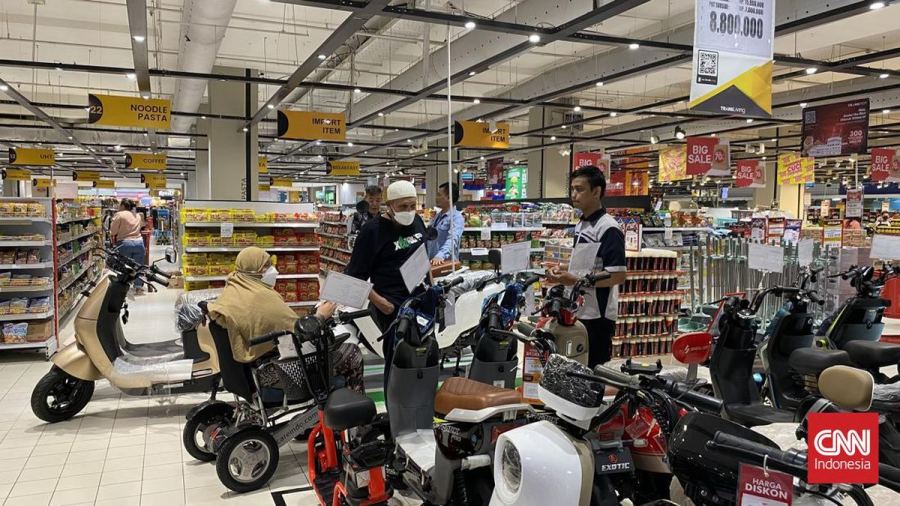 Transmart Full Day Sale Banting Harga Sepeda Listrik, Serbu Hari Ini