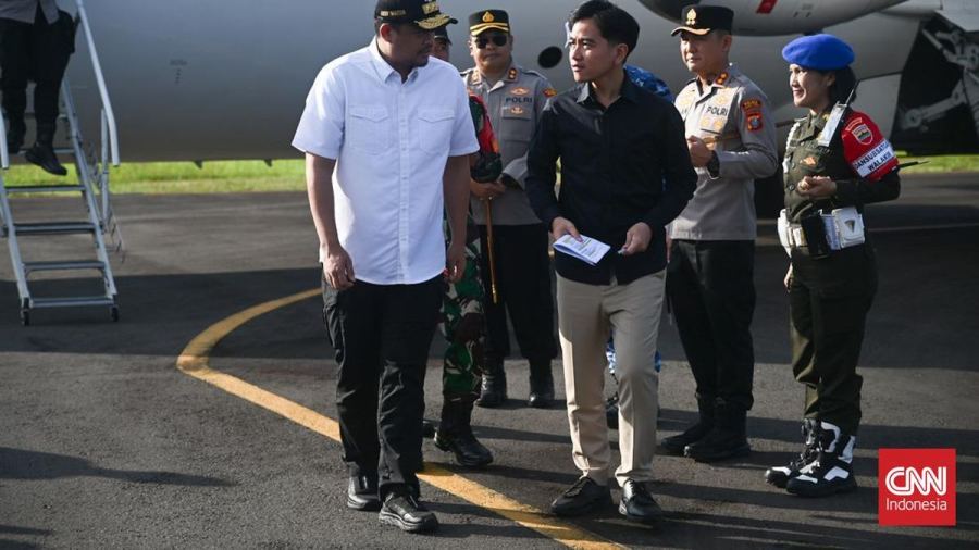 Gibran Kunker ke Sumut Disambut Bobby, Tinjau Hunian Tetap di Tapanuli