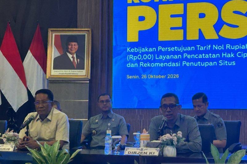 DJKI persilakan kreator manfaatkan tarif Rp0 layanan hak cipta