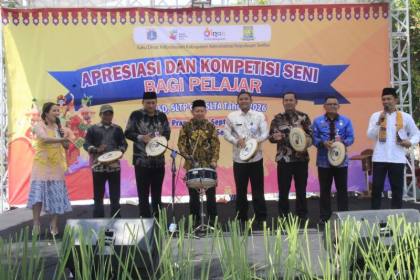 Ratusan pelajar ikuti kompetisi seni kembangkan bakat dan kreatifitas