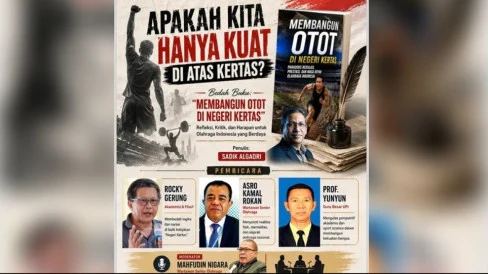 Rocky Gerung hingga Akademisi Bedah Buku 'Membangun Otot di Negeri Kertas', Bongkar Persoalan Olahraga Indonesia