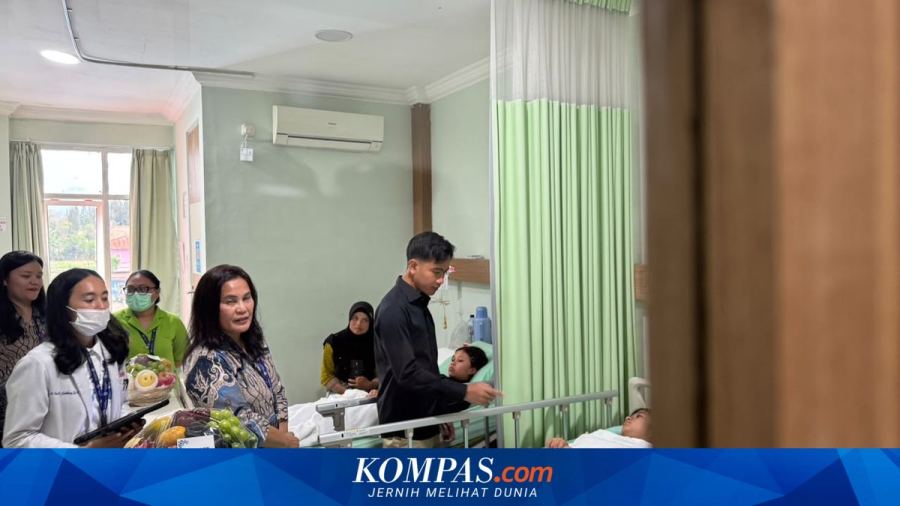 Gibran Bawa Dokter Pribadinya buat Rawat Anak-anak Korban Keracunan MBG di Karo