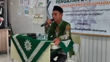 Pengajian Guru SD Almadany Bahas Pengelolaan Amal Usaha Muhammadiyah yang Amanah
