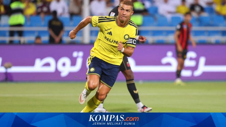 Ronaldo Pahlawan Kemenangan Al Nassr Vs Al Taawoun, Rekor 1000 Gol Semakin Dekat