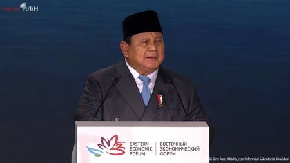 Momen Prabowo Singgung Semangat Gotong Royong di Hadapan Putin