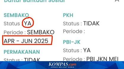 Cara Cek BPNT September 2026, Ini Tanda Bantuan Rp 600.000 Cair