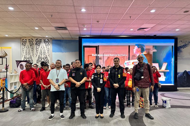 Imigrasi Medan terima 49 PMI yang dipulangkan dari Malaysia