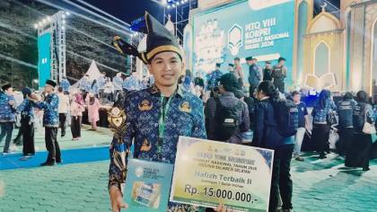 Bawa Nama Sulsel, Dosen BSA UIN Alauddin Raih Terbaik II MHQ MTQ KORPRI Nasional 2026