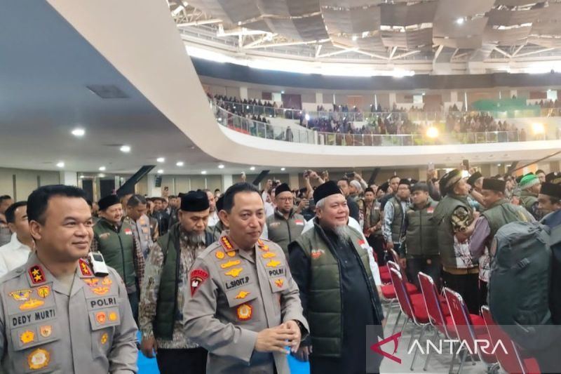 Kapolri temui 6.500 anggota Garda Satya NKRI di Solo