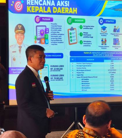 Bupati Konawe Selatan Presentasikan Rencana Aksi Kepala Daerah di Lemhannas