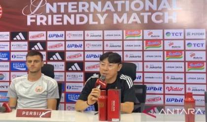 Shin Tae-yong Puas Persija Gilas Brisbane Roar 4-0 di JIS