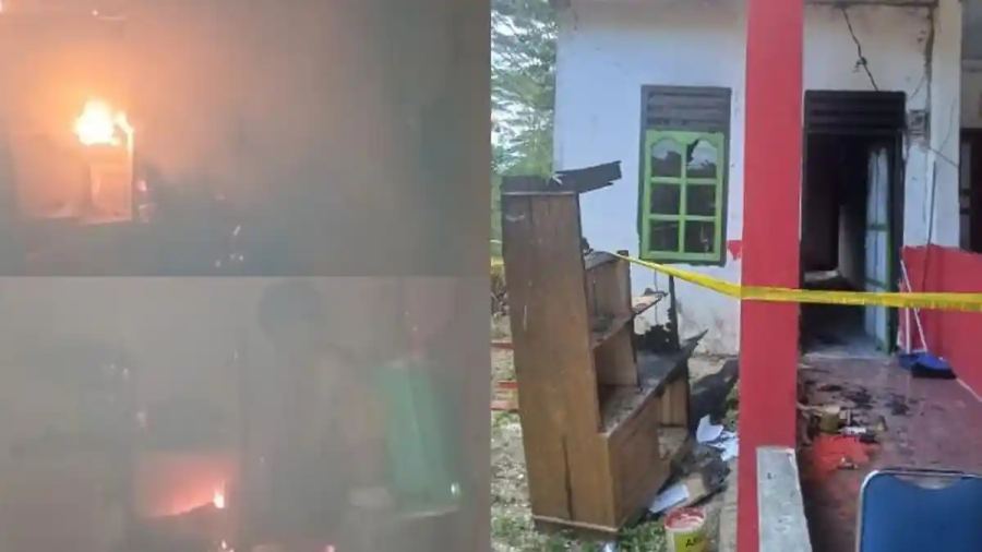Kebakaran Kantor Desa Oensuli di Muna: Dapur Rata dengan Tanah hingga Lemari Arsip Ludes Terbakar