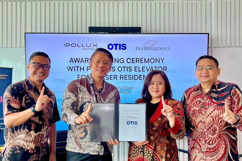 Pollux gandeng OTIS bangun infrastruktur transportasi vertikal