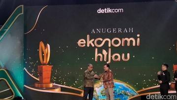 Dirut Jasa Raharja Raih Anugerah Ekonomi Hijau 2026