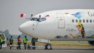 Garuda Siapkan Reschedule-Refund Tiket Penumpang Imbas Bandara Tutup