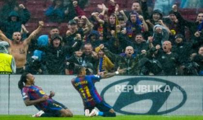 Raphinha Dua Gol, Barcelona Gebuk Feyenoord 5-1 di Camp Nou
