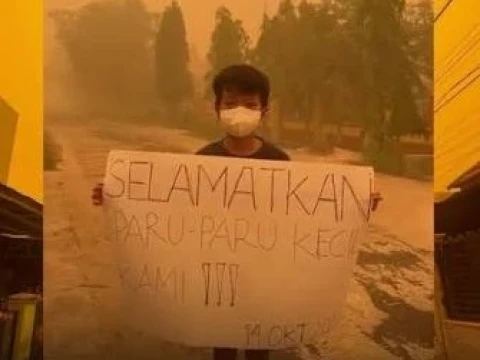Imbas Asap Karhutla, TKA Siswa di Kalimantan Tengah Ditunda