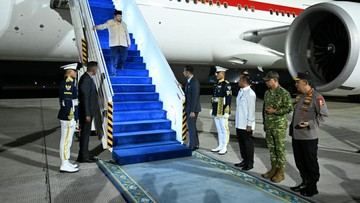 Prabowo Tiba di Tanah Air Usai Hadiri EEF Ke-11 di Vladivostok Rusia