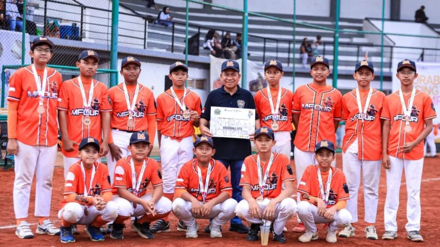 Tiga Tim Junior M-Four Baseball Raih Juara di SRC 2026 Surabaya