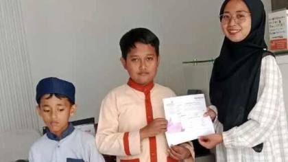 SD Muhammadiyah 5 Kota Malang Salurkan Donasi ke NTT Melalui Lazismu Kota Malang