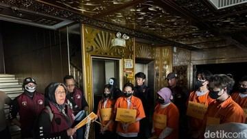 Bareskrim Reskontruksi Kasus Peredaran Narkoba di Kelab Malam Batam