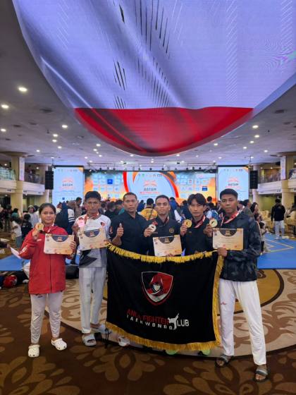 AFC Kendari Ukir Prestasi di Batam, Bawa Pulang Lima Medali di Kejuaraan Taekwondo Internasional