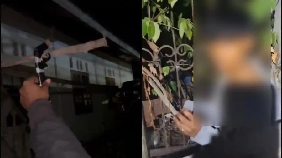 Kabur Karena Panik Didekati Polisi, Remaja 18 Tahun Bawa Badik Ditangkap di Lorong Napabale Kendari