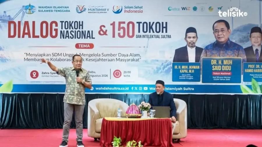 Sambut Muktamar V, DPW Wahdah Islamiyah Sultra Gelar Dialog Tokoh Nasional dan Intelektual